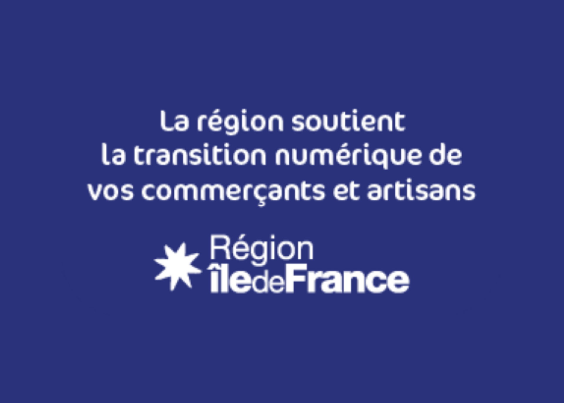 Un engagement à la transition numérique des commerçants et artisans