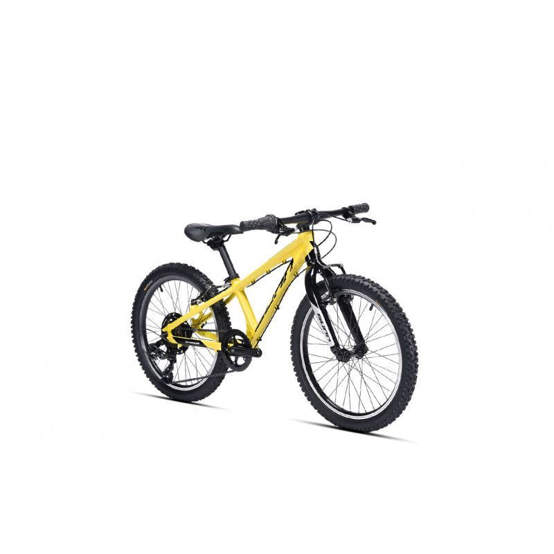 Un VTT jaune pour enfants
