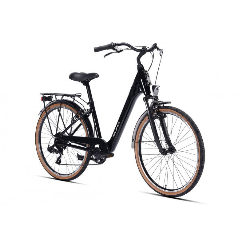 Un vélo urbain au style rétro
