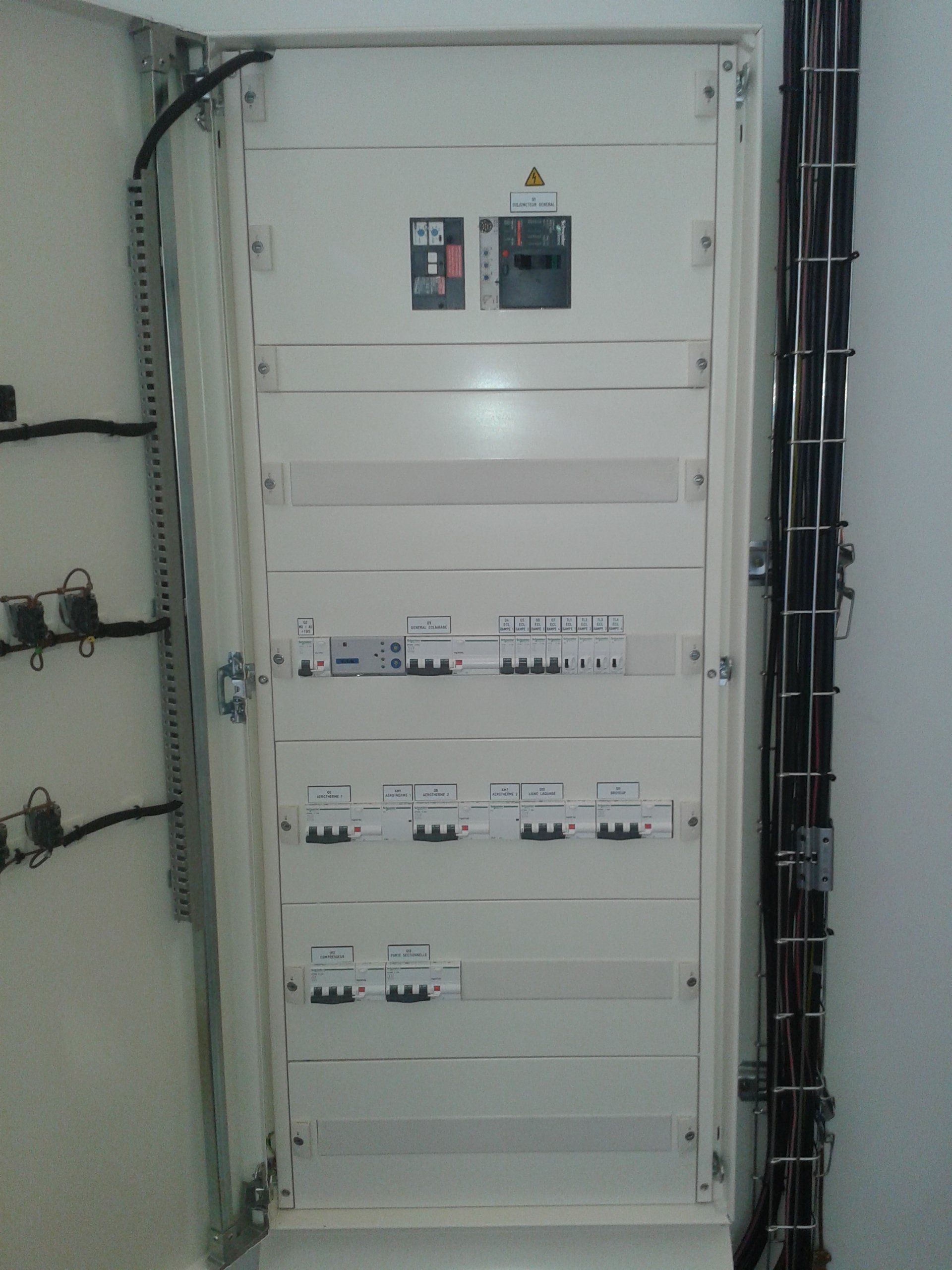 Maintenance d'armoire TGBT