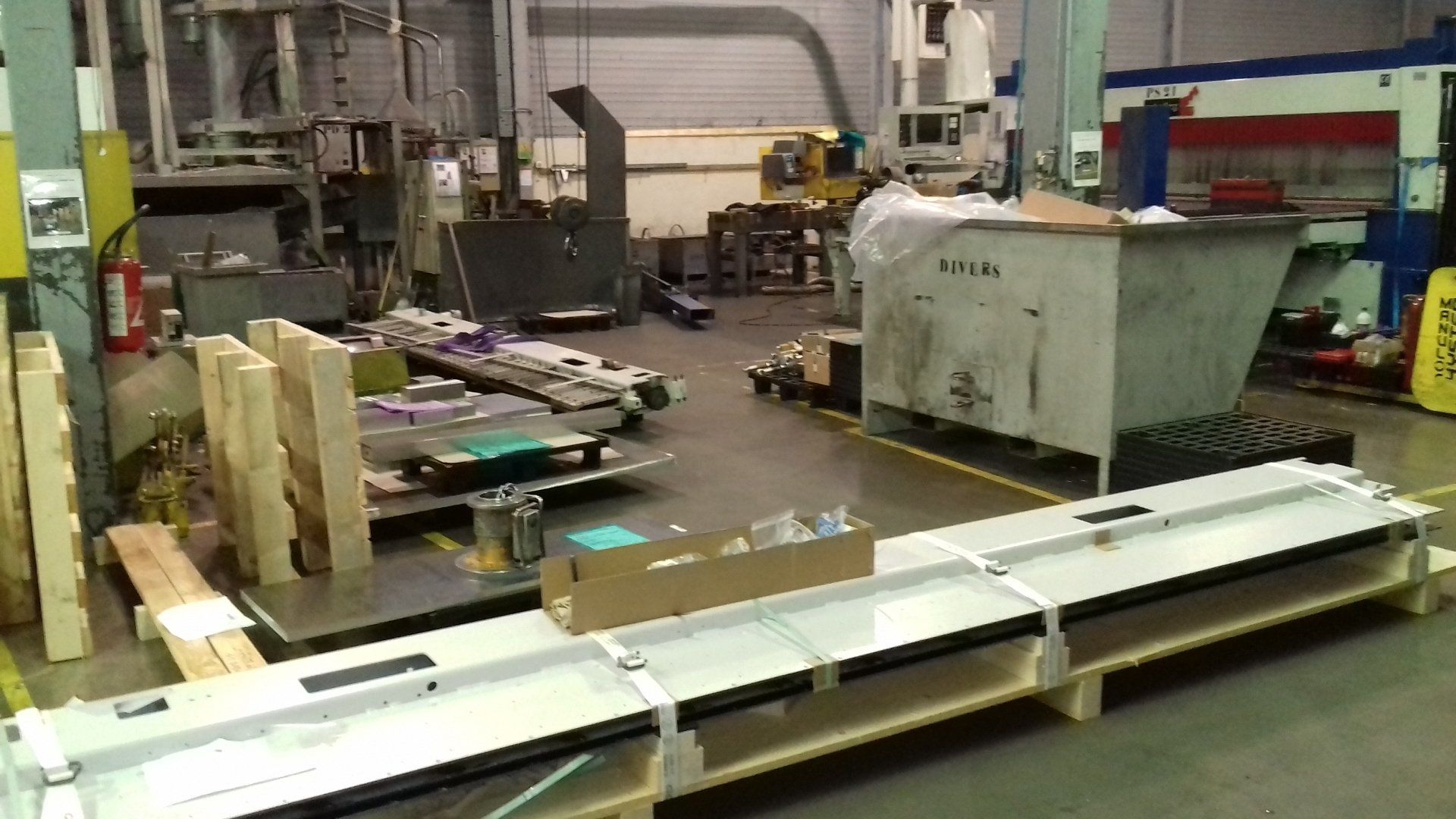 Dépannage dans les industries et scieries