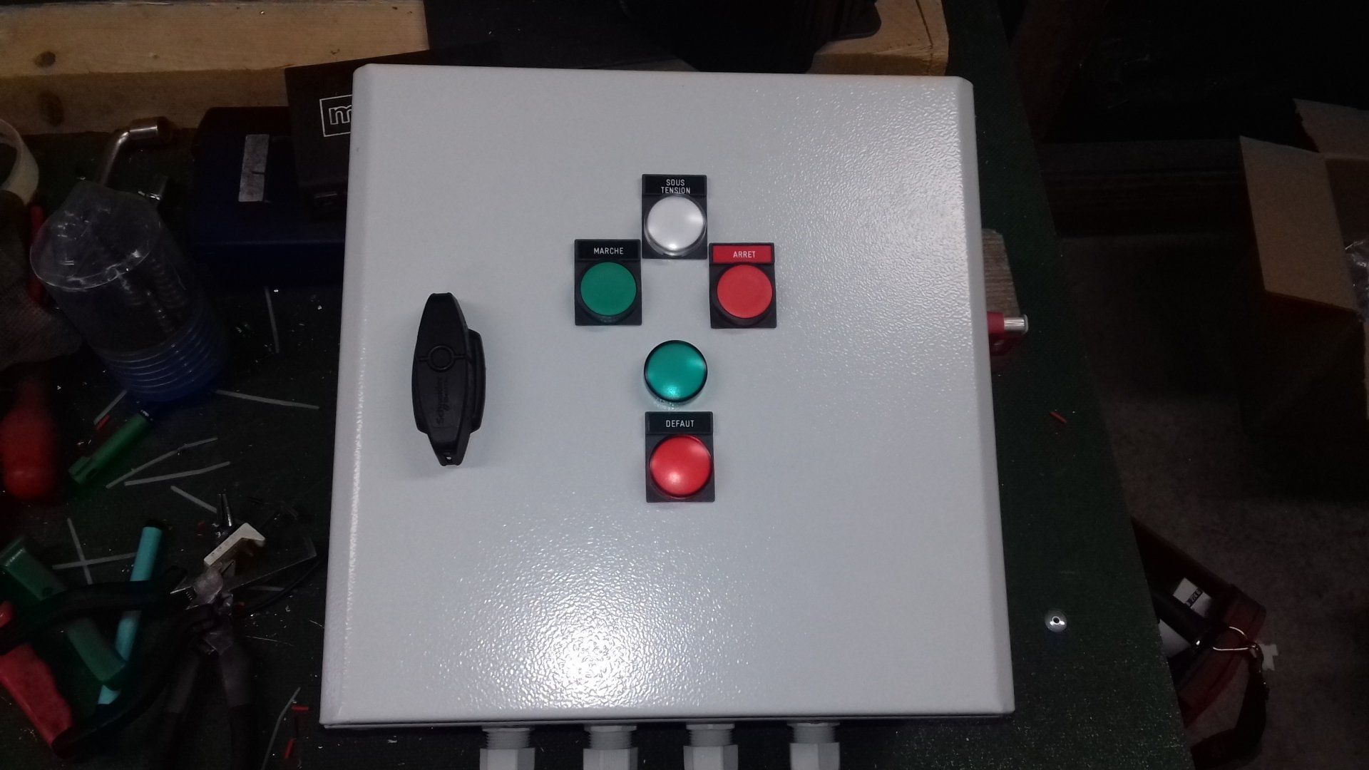 Pose de tableau électrique