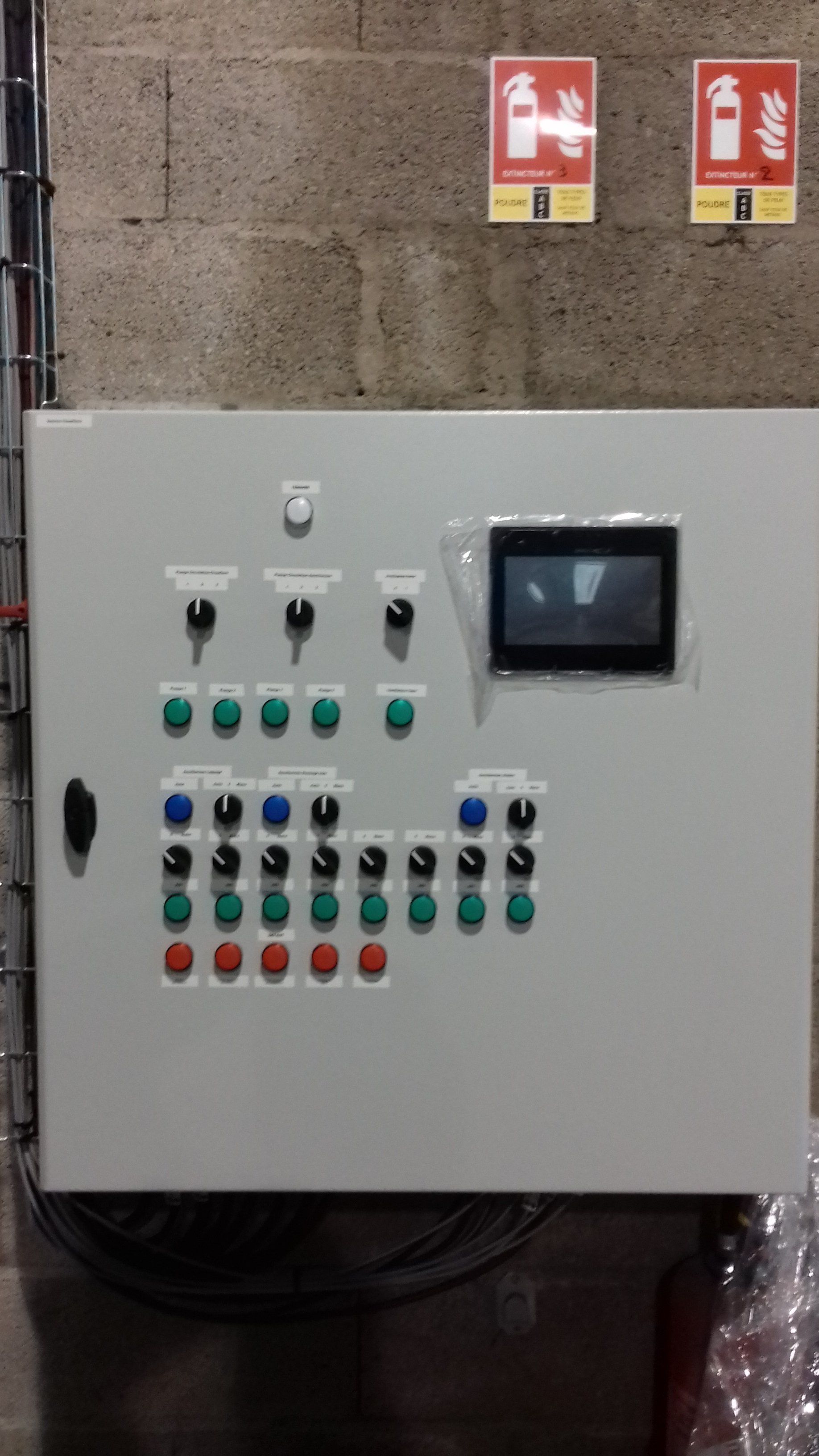 Installation d'armoire TGBT