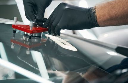 Réparation d'un impact sur un vitrage