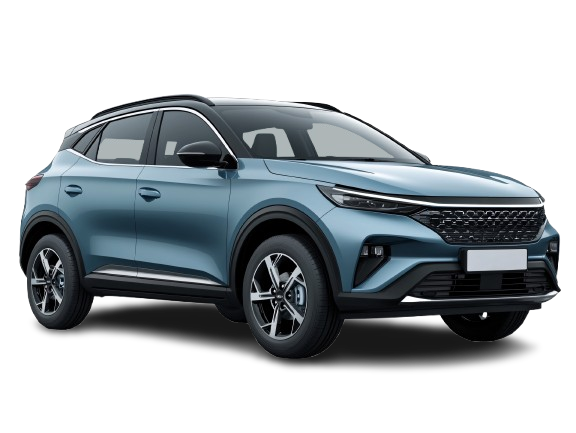 Voiture SUV bleue