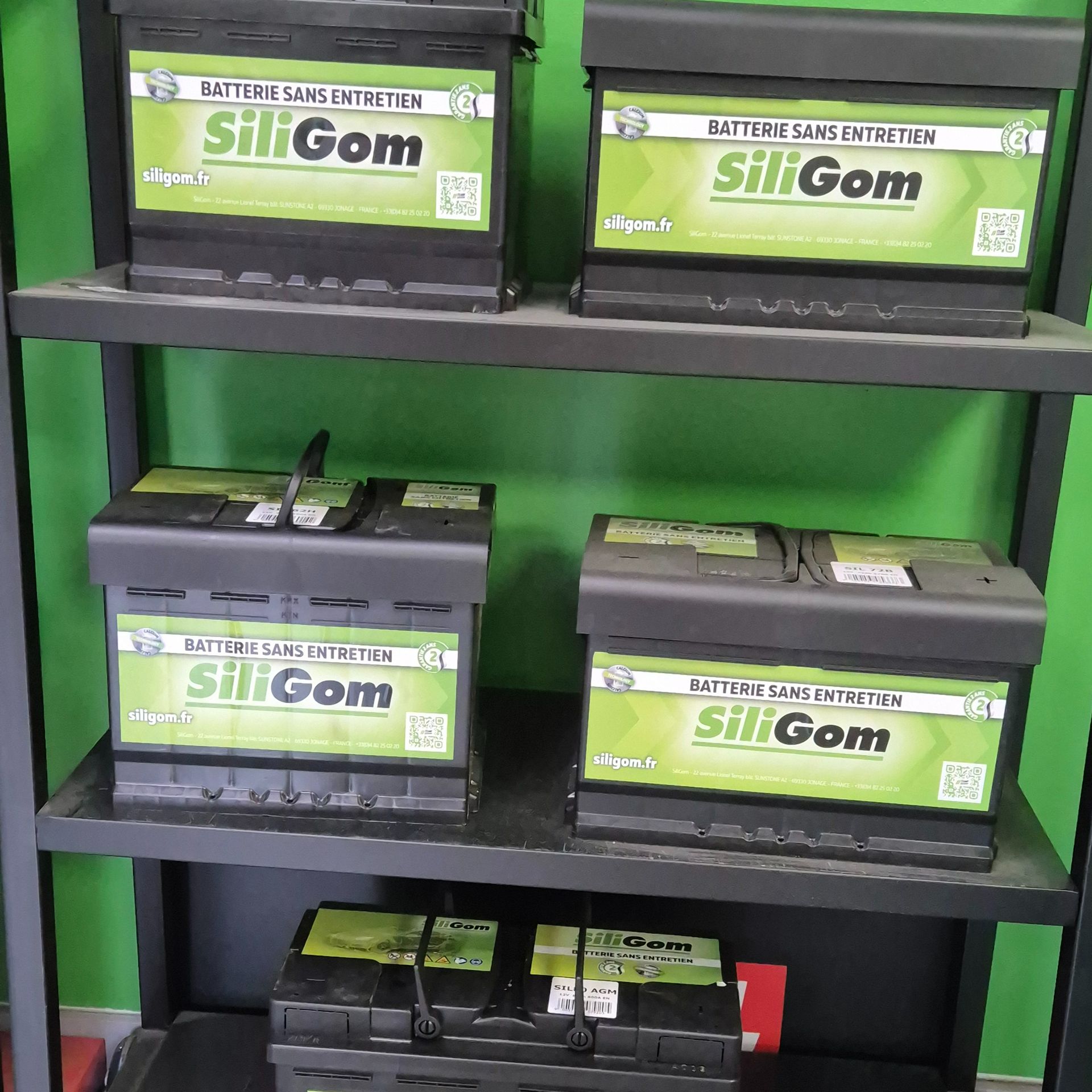 Batterie auto SiliGom