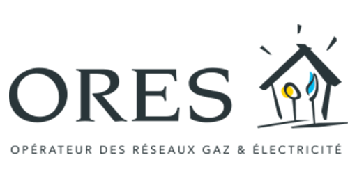 Logo pour Ores un opérateur gaz et électricité