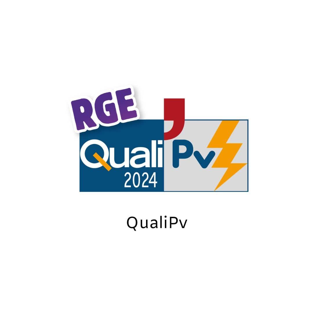 Logo de la qualification RGE QualiPV 2024
