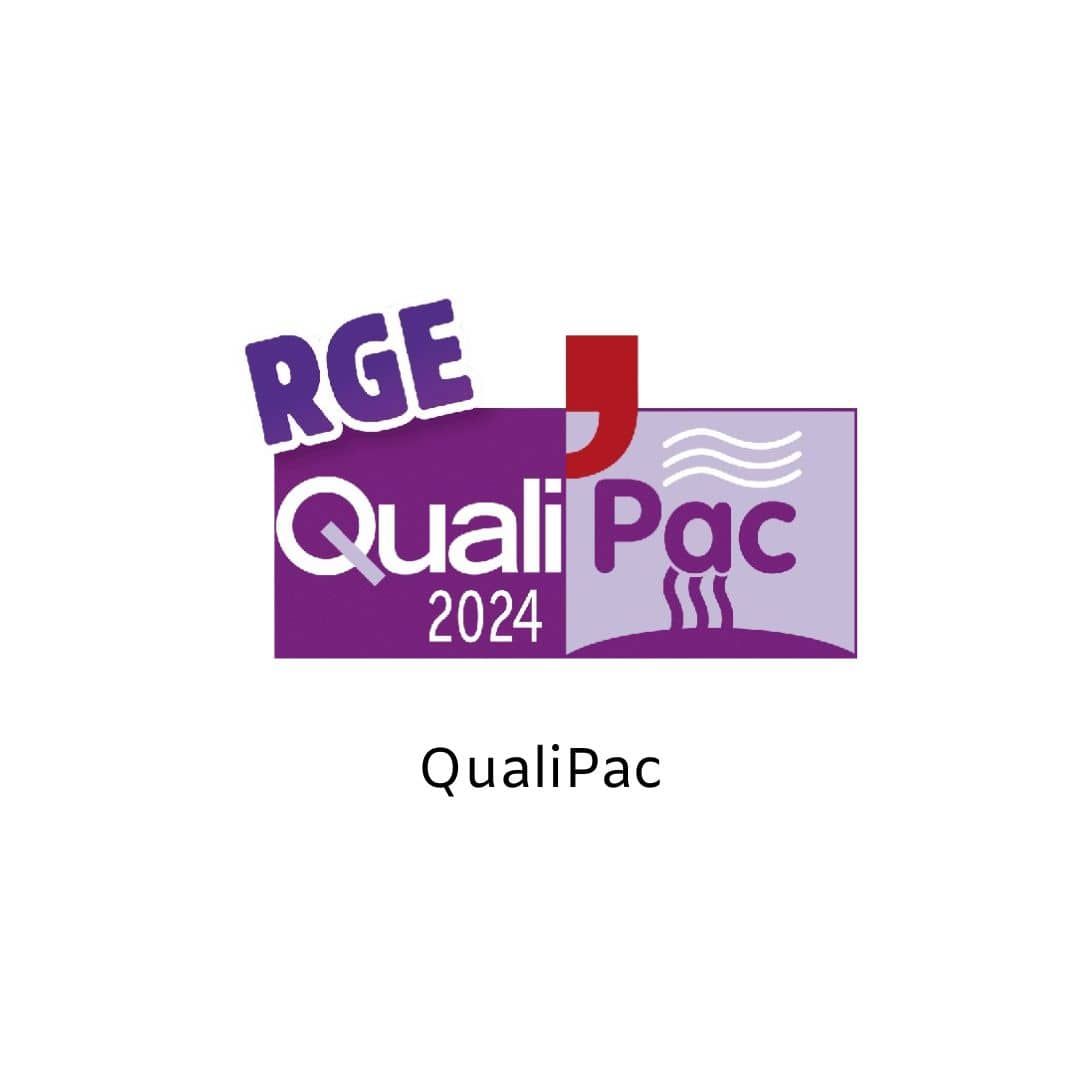 Logo de la qualification RGE QualiPAC 2024
