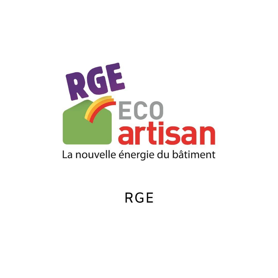 Logo de la qualification RGE Eco Artisan