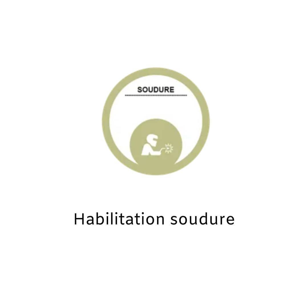 Logo de l'habilitation soudure