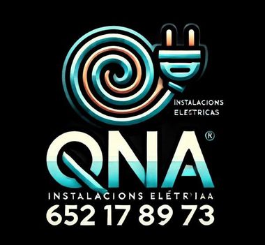 Logotipo que combina un bot&oacute;n de encendido, una h&eacute;lice de ADN y un enchufe.