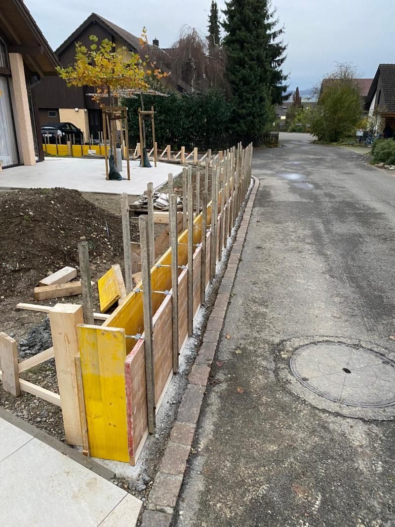 Bauarbeiten von der B&A Bau- und Gebäudeservice GmbH