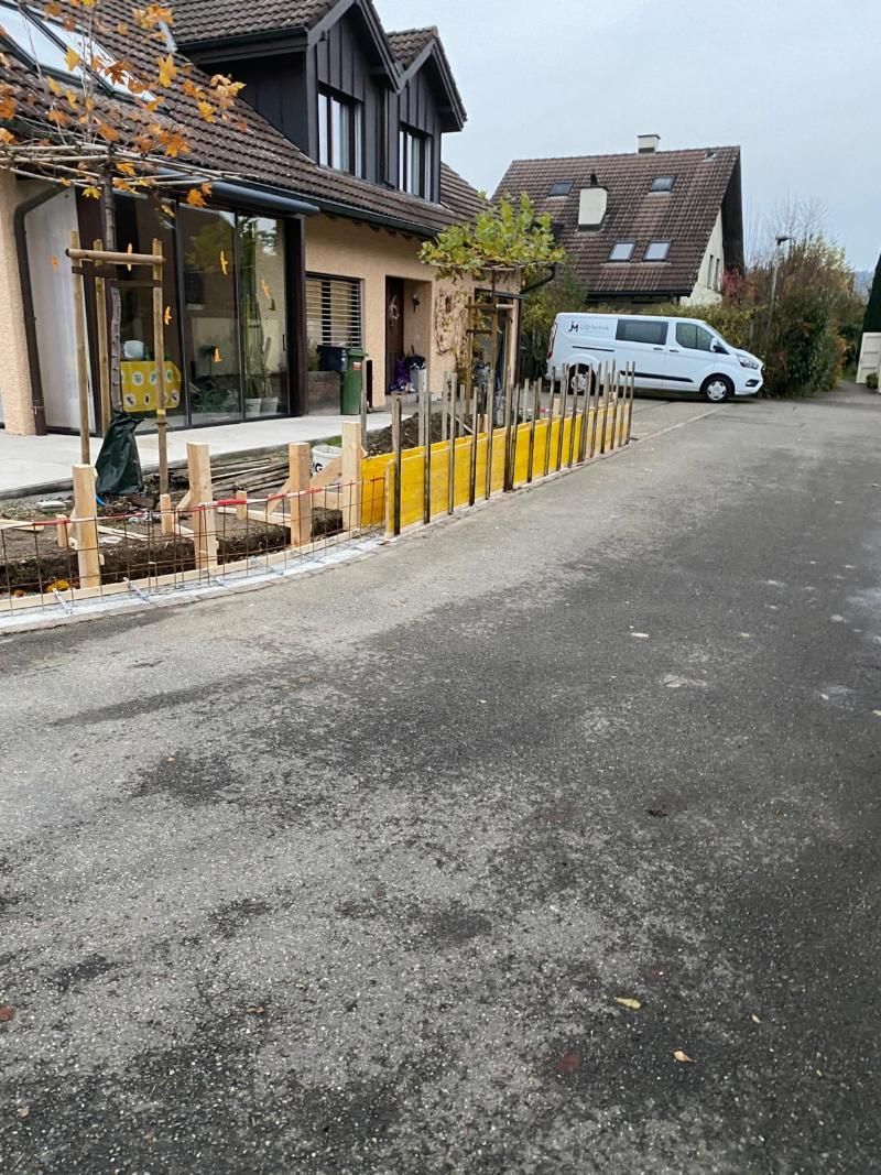 Bauarbeiten von der B&A Bau- und Gebäudeservice GmbH