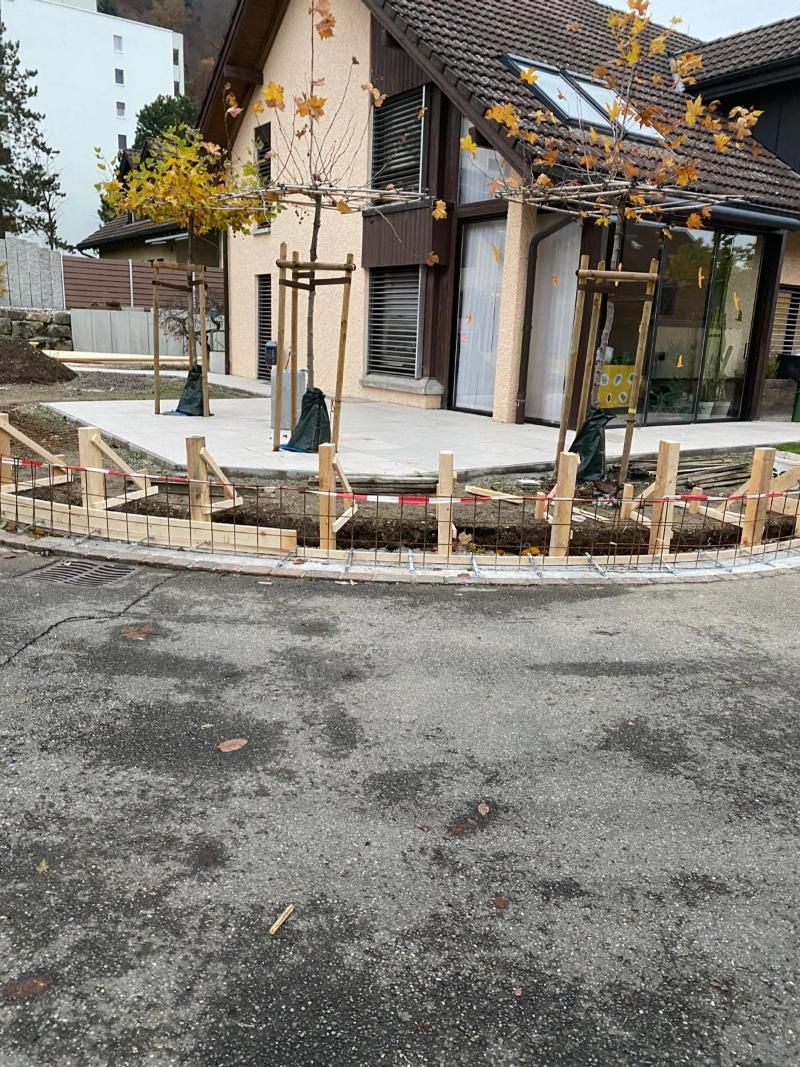 Bauarbeiten von der B&A Bau- und Gebäudeservice GmbH