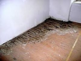 HB Holzbau Breymaier GmbH – alter Holzuboden in einem historischen Gebäude, sichtbarer Zerfall