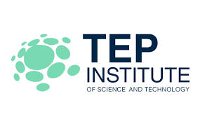 Logotipo del Instituto de Ciencia y Tecnología TEP. Presenta 