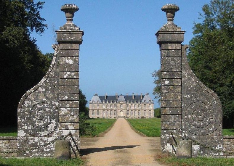 Une entrée majesteuse ...