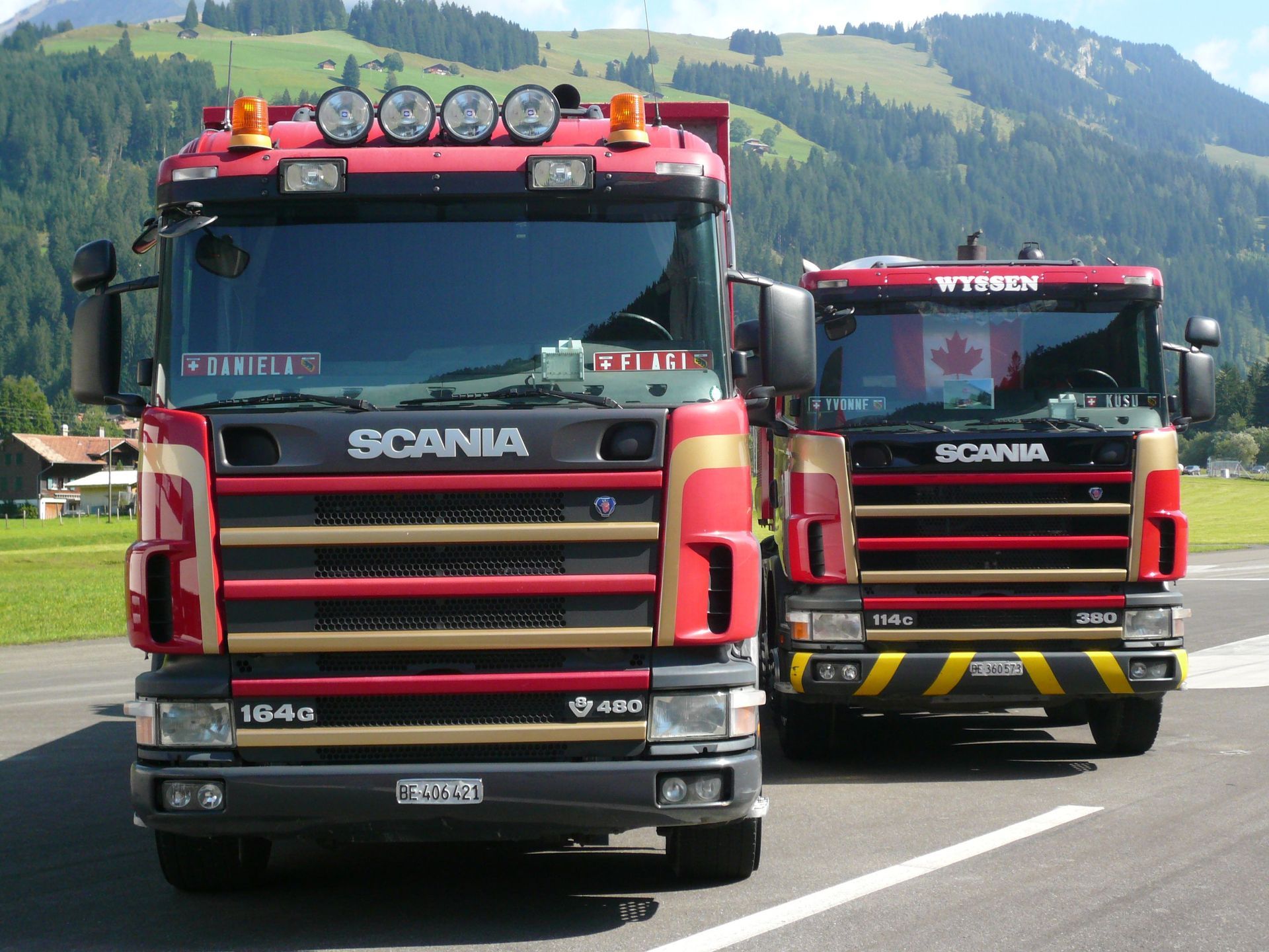 festzelte / transport / entsorgung - kilian + luzia wyssen - matten (st. stephan)
