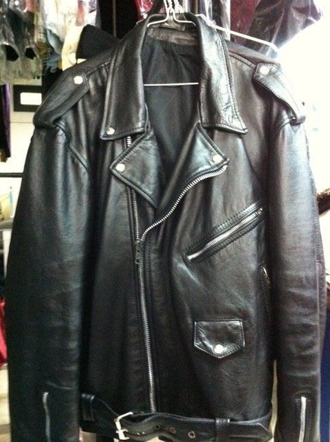 Nettoyage de blouson en cuir