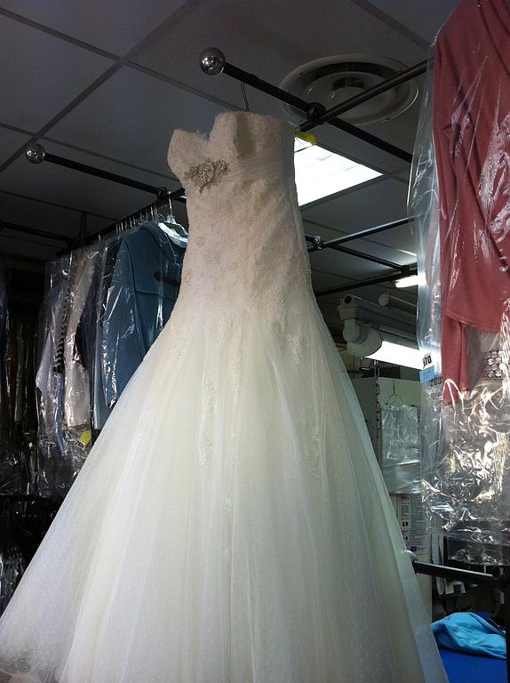 Nettoyage délicat pour robe de mariée