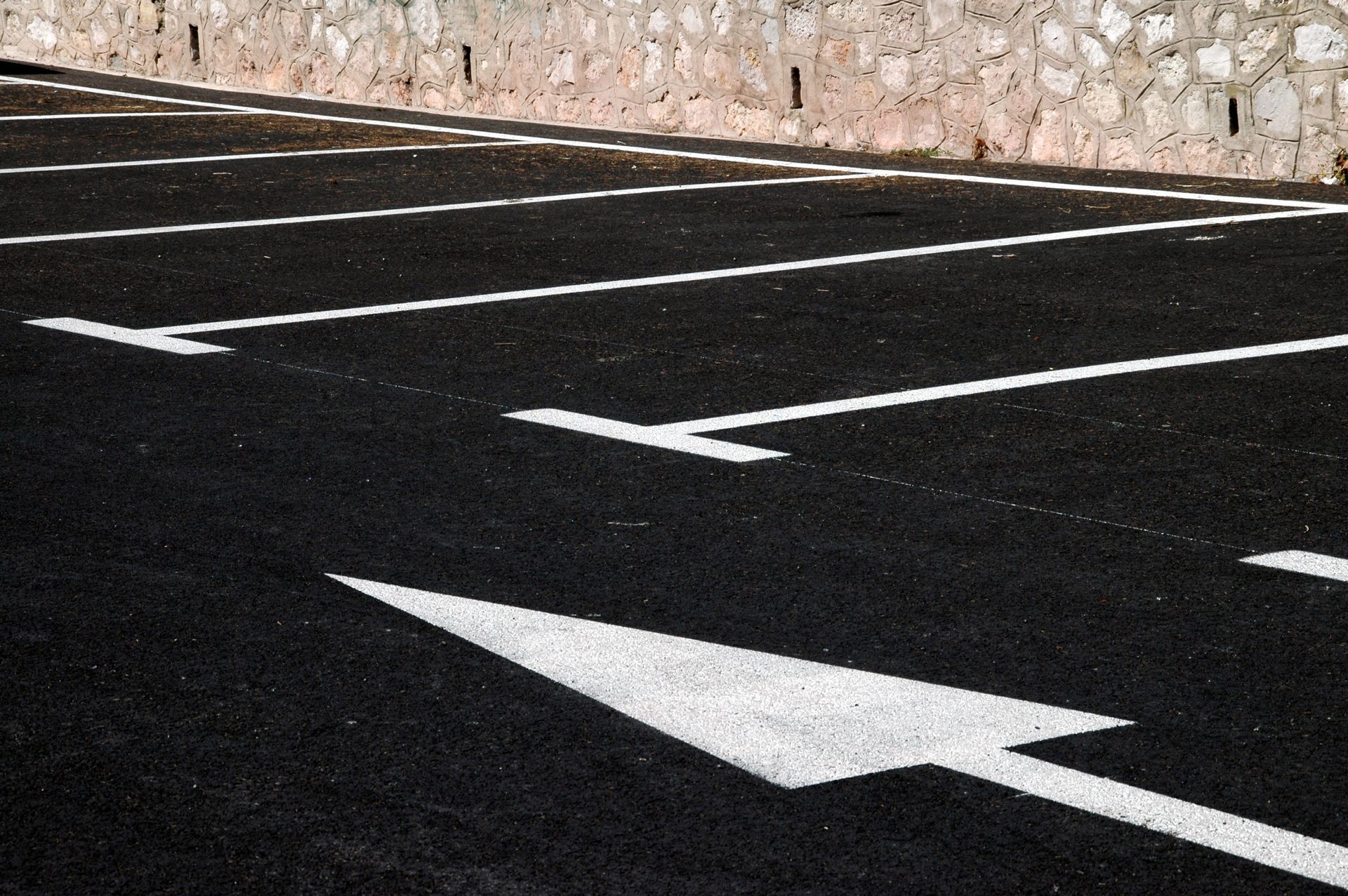 Places de stationnement de parking