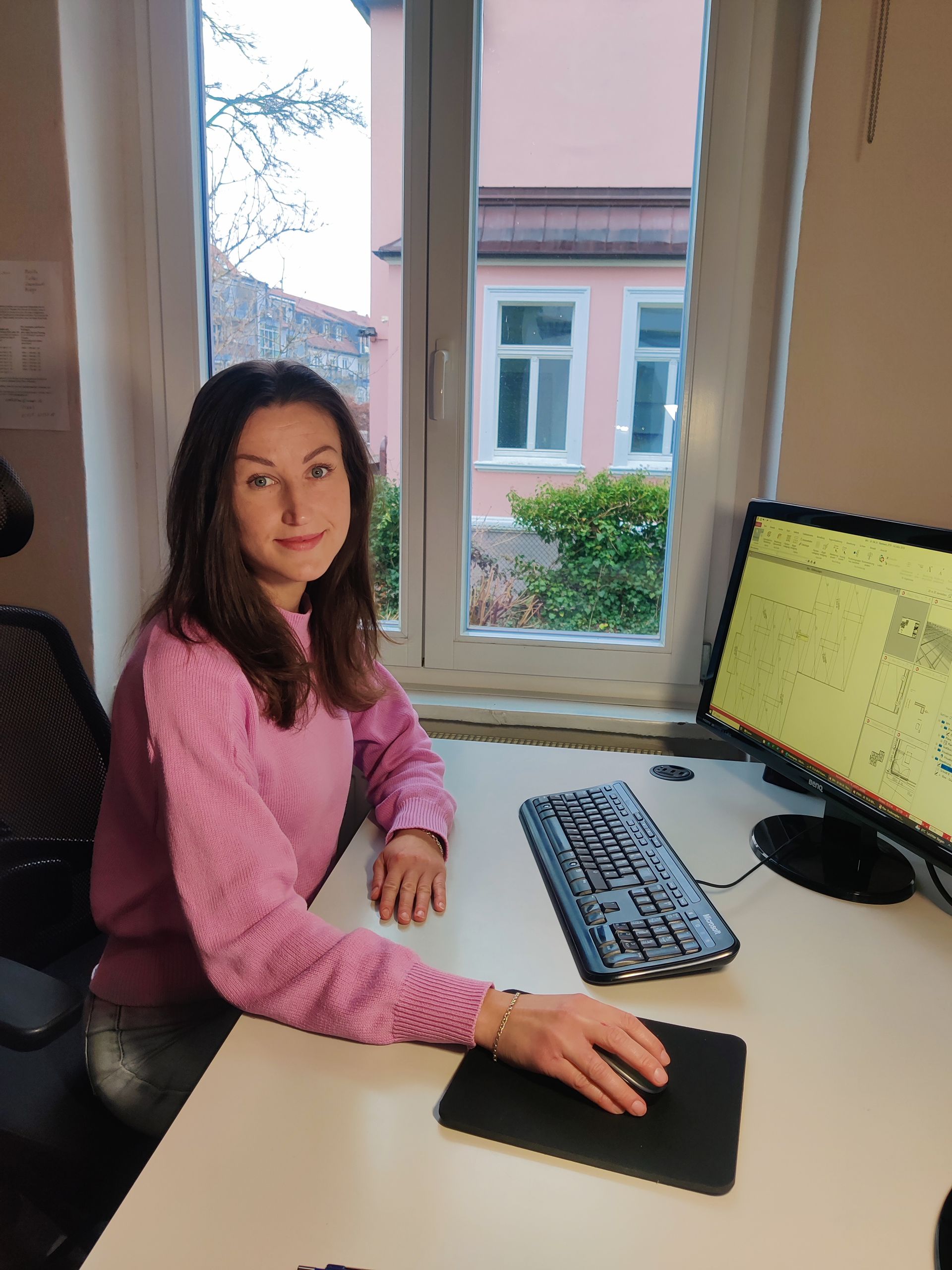 Portrait Bauzeichnerin Liubov Zverieva 