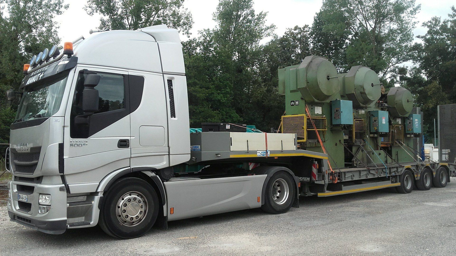 camion porteur machine