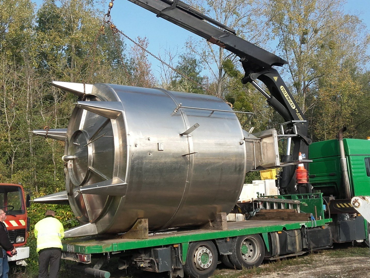 Chargement de citerne