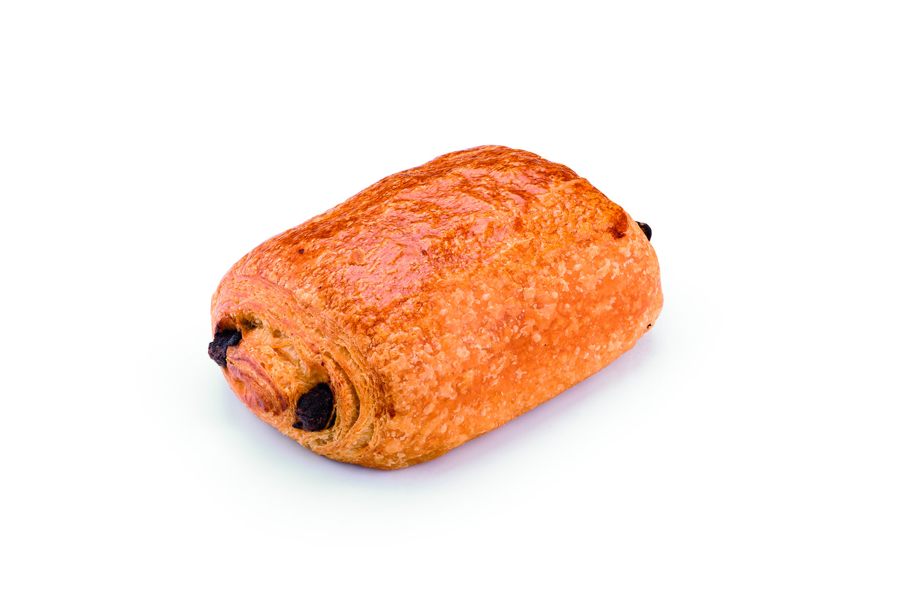 Pain au chocolat fourré au chocolat noir.
