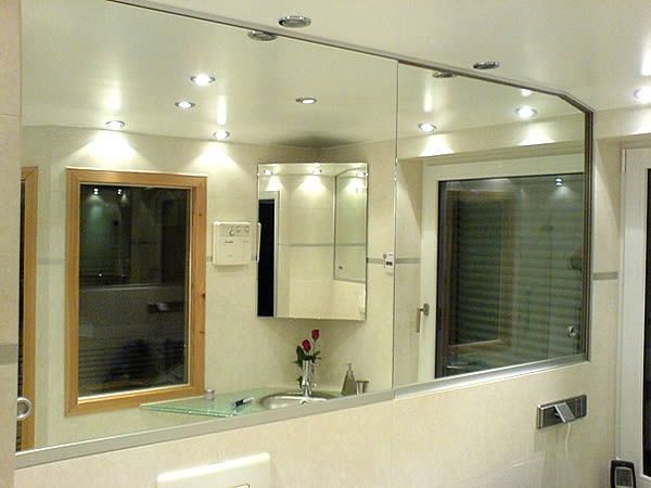 Schiebeanlage in Dusche