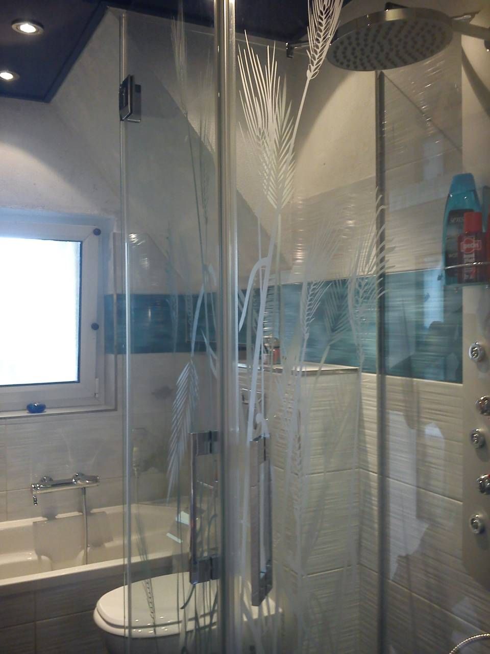 Sandstrahlarbeiten Dusche