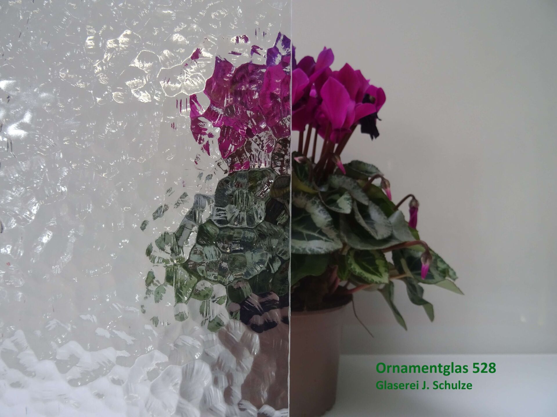 Ornamentglas Streifen