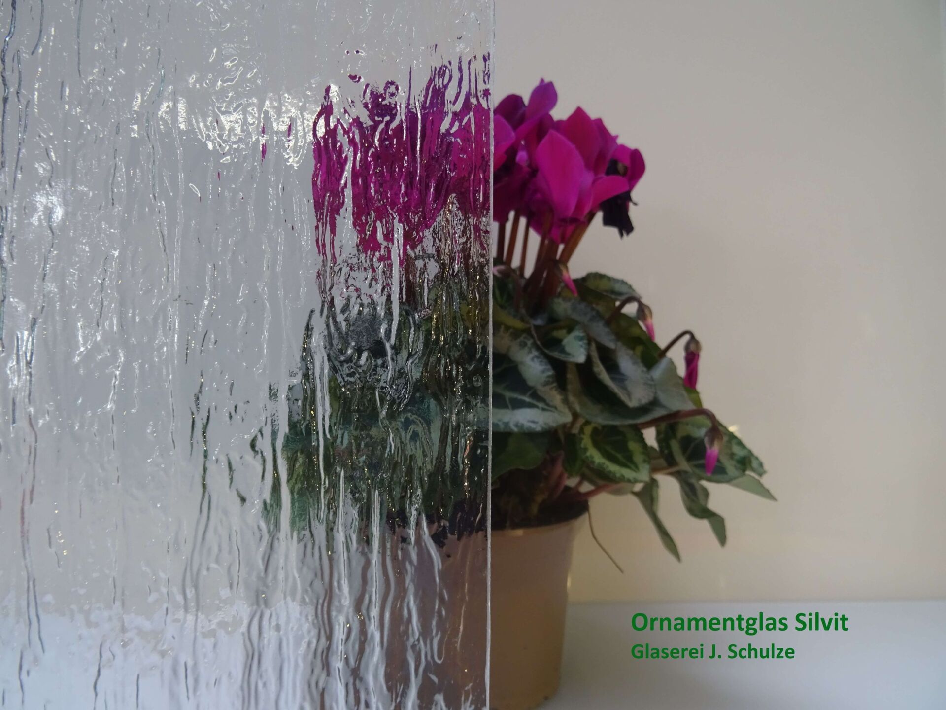 Ornamentglas Mosaik