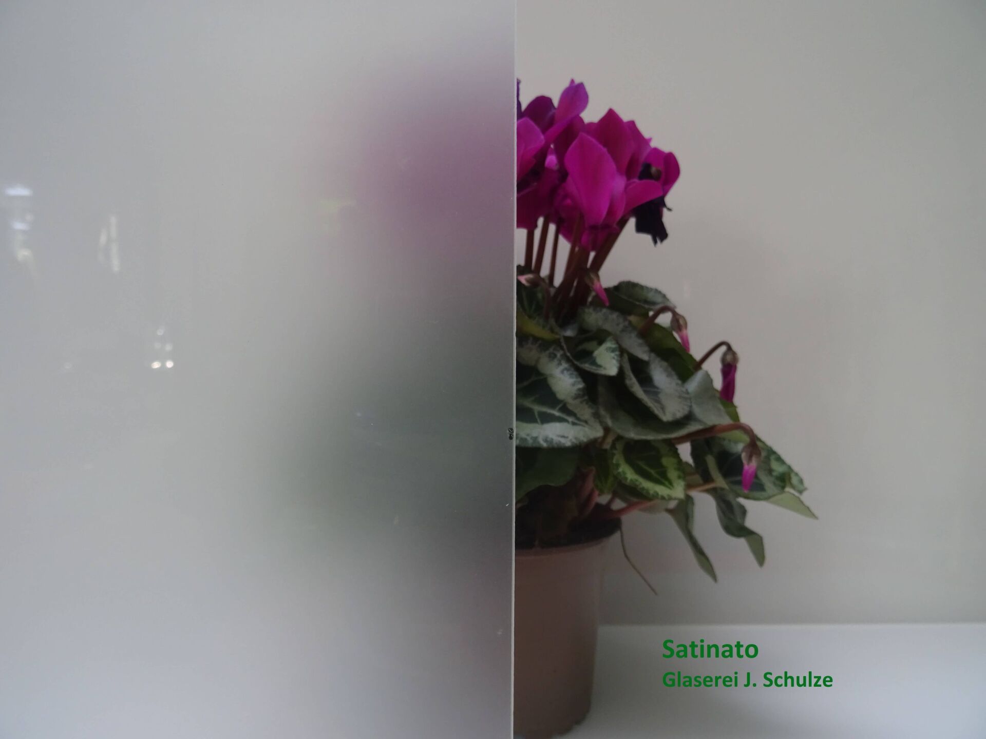 Ornamentglas Struktur