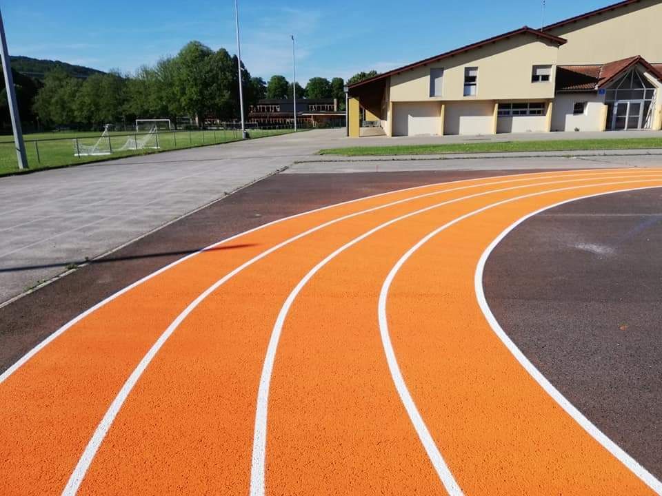 Piste orange