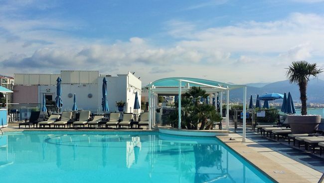 Aménagement d'une plage de piscine