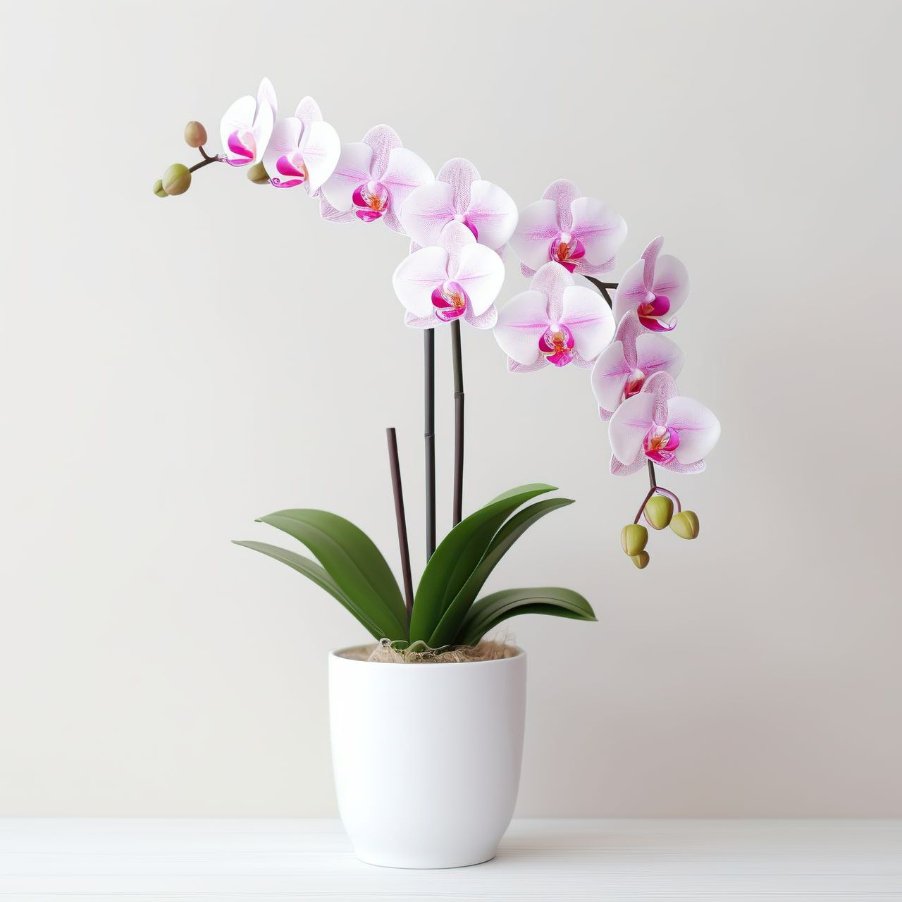 Orchidée en pot