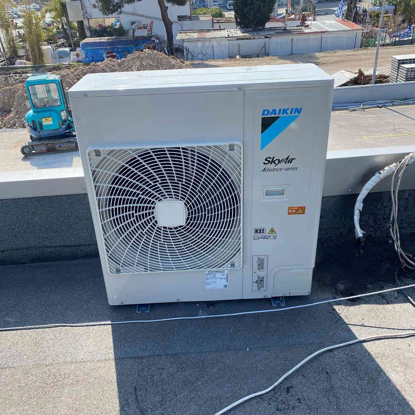 Εγκατάσταση κλιματιστικού κασέτα