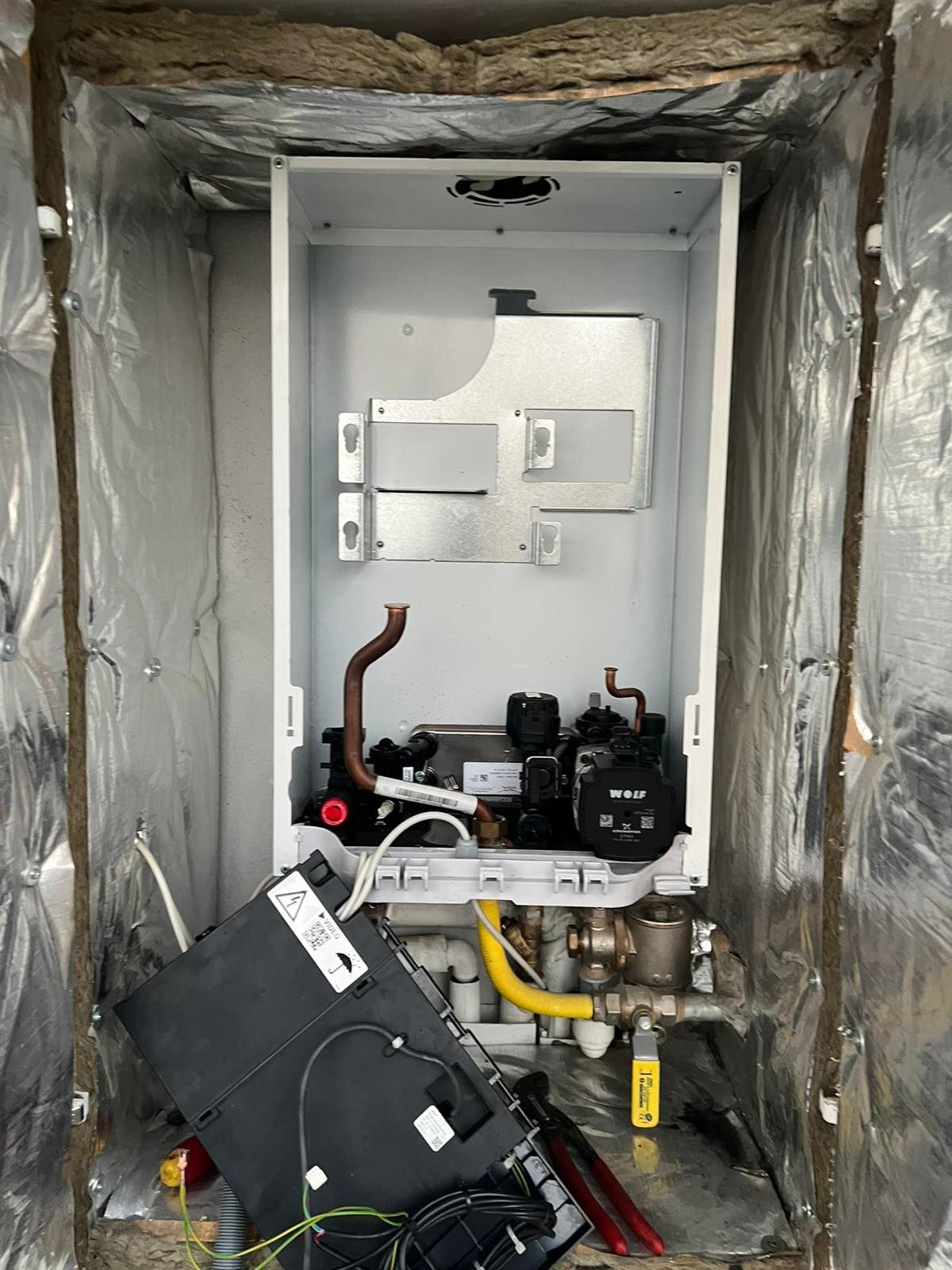 Συντήρηση λέβητα συμπηκνωμάτων Wolf