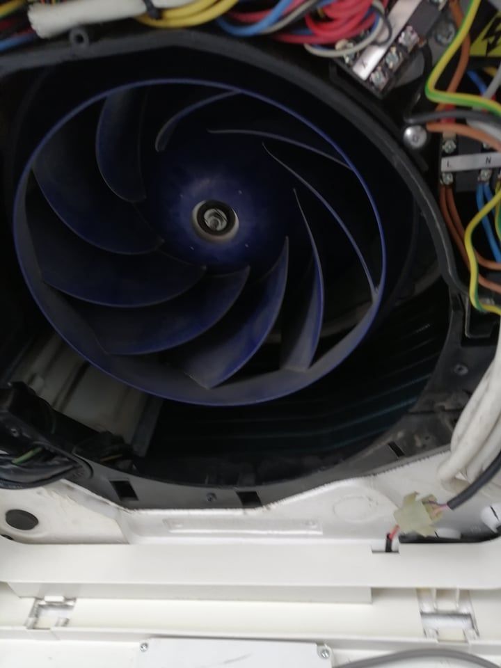 Απολύμανση Γενική Συντήρηση κλιματιστικού κασέτα