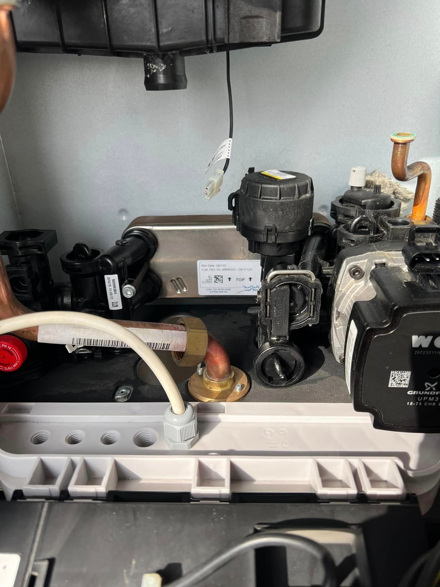 Συντήρηση λέβητα αερίου Wolf