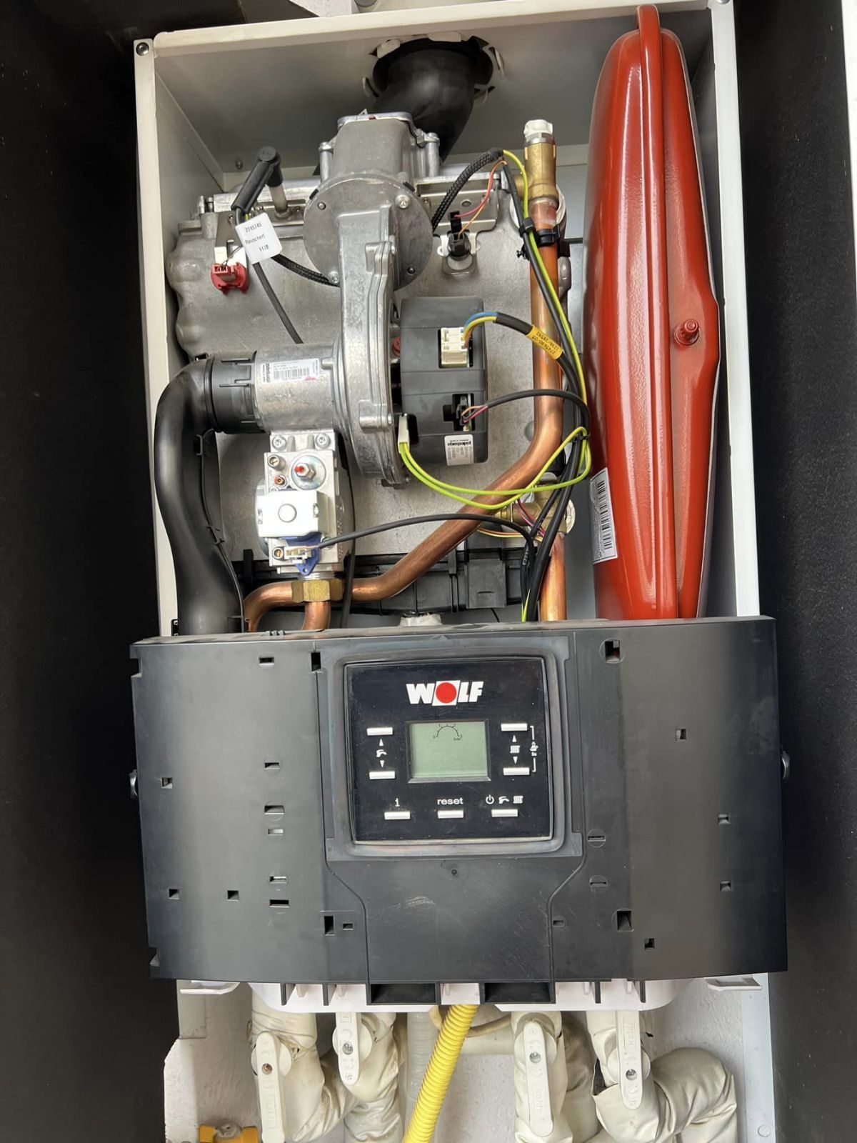 Συντήρηση λέβητα αερίου Wolf