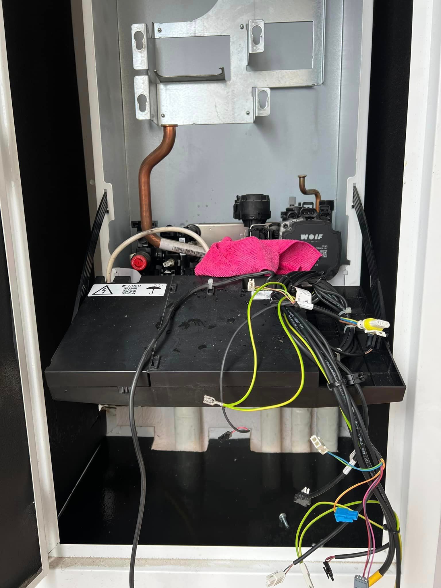 Συντήρηση λέβητα αερίου Wolf