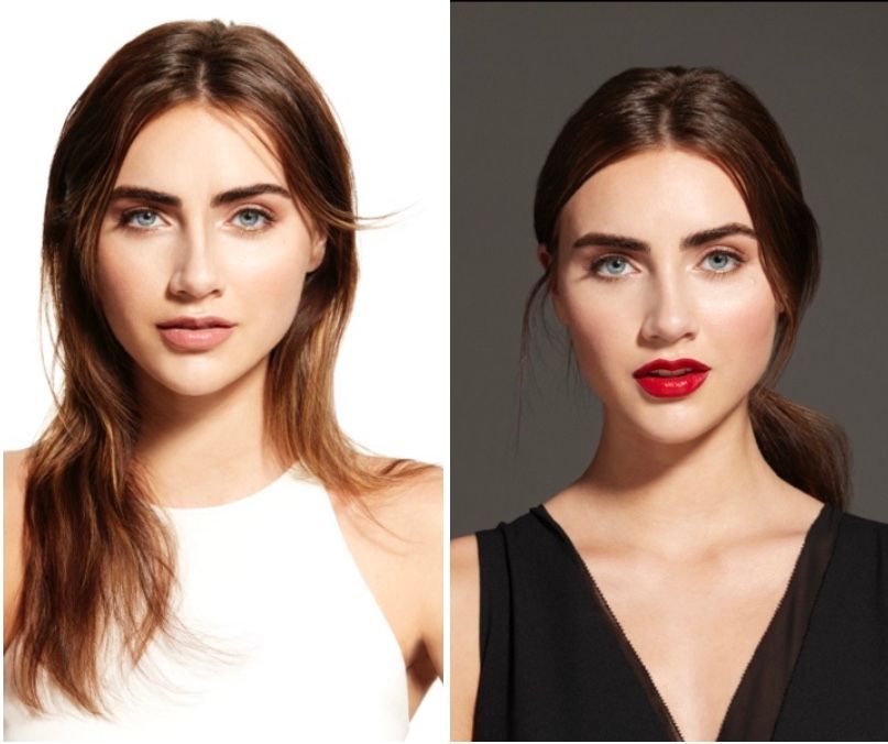 Make-Up Vorher Nacher | The FACE - Denise Claire Gadient | Hautanalyse, Hautpflege, Kosmetik, Gesichtsbehandlung | Zürich Bellevue