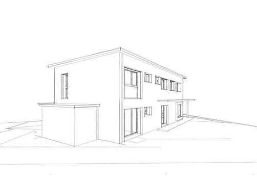 Holzart Architektur AG Neubau EFH Laufen