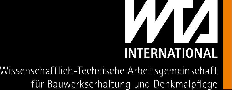 Logo WTA International - Wissenschaftlich-Technische Arbeitsgemeinschaft für Bauwerkserhaltung und Denkmalpflege