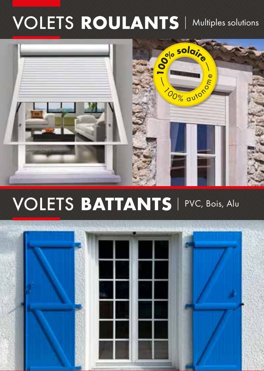 3 types de volet roulant