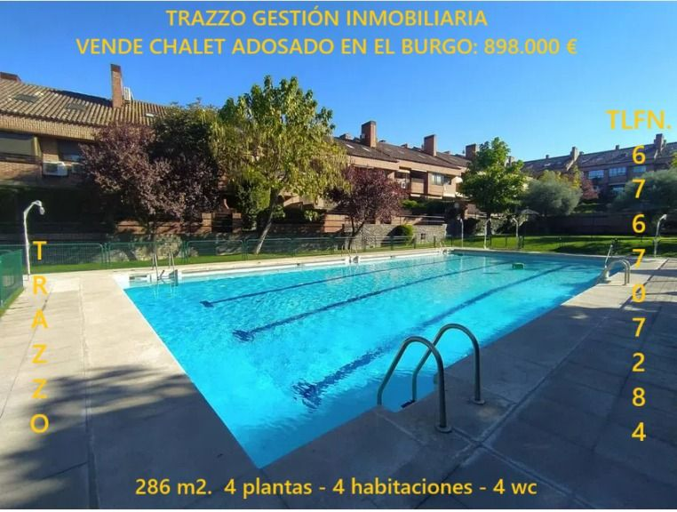 CHALET ADOSADO EN EL BURGO