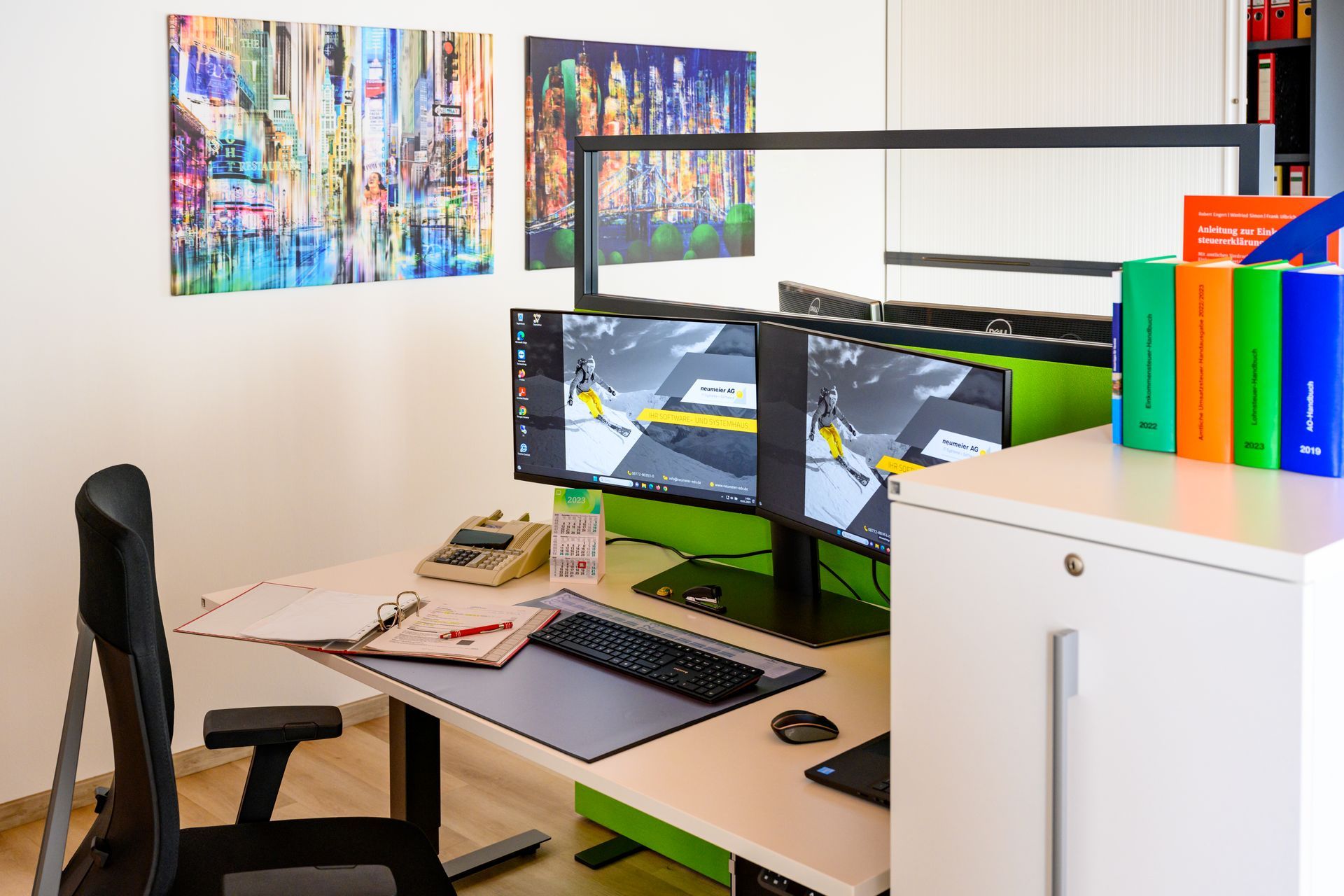 Bild Besprechung Büro